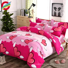 100% cotton luxury printed bedding set for home textile